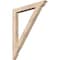 Ekena Millwork Traditional Traditional Smooth Bracket, Douglas Fir, 3 1/2"W x 34"D x 42"H BKT04X34X42TRA01SDF - alternate 1